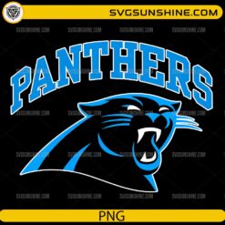 Carolina Panthers PNG high-quality NFL football team logo digital download with transparent background