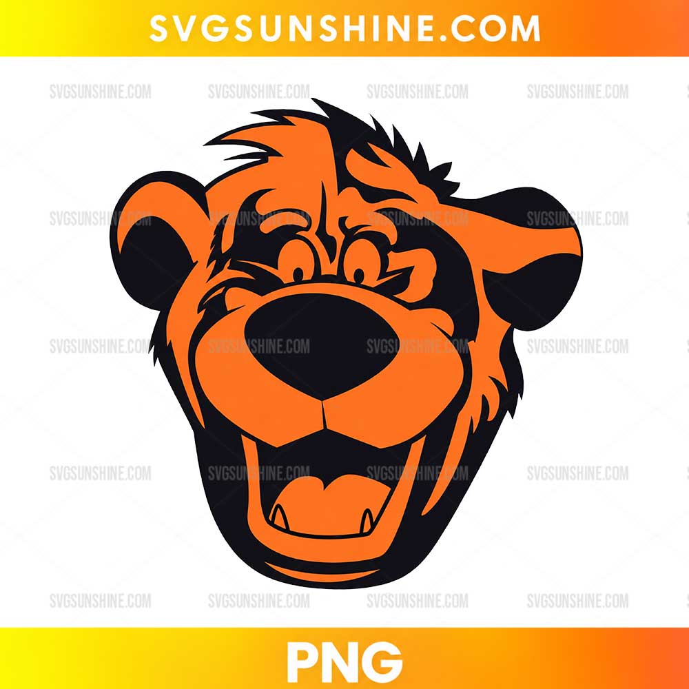 Chicago Bears Baloo The Jungle Book PNG retro bear football mascot design