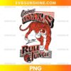 Cincinnati Bengals Shere Khan The Jungle Book PNG vintage Bengal tiger football design