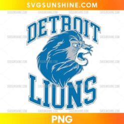 Detroit Lions Simba The Lion King PNG vintage Detroit Lions Disney lion digital download design
