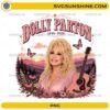 Dolly Parton 1946 2026 Memorial PNG with mountain sunset guitar butterflies and floral tribute design