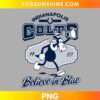 Indianapolis Colts Horace Horsecollar PNG vintage Colts Disney horse digital download