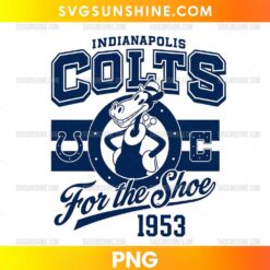 Indianapolis Colts Horace Horsecollar PNG vintage Indianapolis Colts cartoon horse digital download