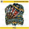Jacksonville Jaguars Freddy Krueger PNG featuring Put Me In The Game quote and Halloween football artwork