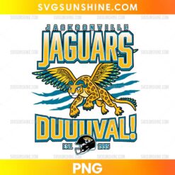 Jacksonville Jaguars Pepita PNG vintage Duval fantasy creature digital download