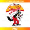 Kansas City Chiefs Big Bad Wolf PNG retro football cartoon wolf design