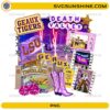 LSU Tigers Game Day PNG featuring Death Valley football collage, Geaux Tigers graphics, and purple gold game-day elements