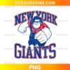 New York Giants Wreck-It Ralph Football PNG retro Big Blue graphic digital download