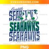 Seattle Seahawks 12 As One Seagull Squad PNG retro football fan design with cartoon seagulls