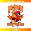 Tampa Bay Buccaneers Captain Hook Disney's Peter Pan PNG retro football fan design with pirate character
