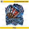 Tennessee Titans Freddy Krueger PNG Put Me In The Game Halloween digital download design for football fans
