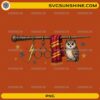 Wizard Owl Magic PNG featuring a magical wand, owl, wizard glasses, lightning charm, scarf, and fantasy stars