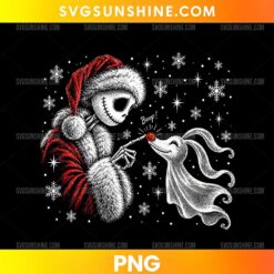 Jack Skellington Christmas PNG &ndash; Zero Ghost Dog Christmas Design